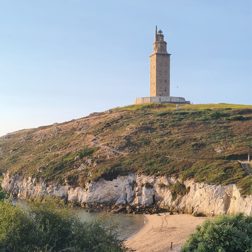Torre de Hércules - Visita guiada en italiano en A Coruña