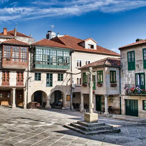 Plaza de Pontevedra visitada durante el tour privado por el centro histórico