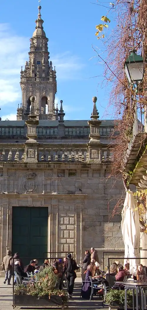 Plaza de la Quintana en el Tour Privado al Centro Histórico de Santiago de Compostela